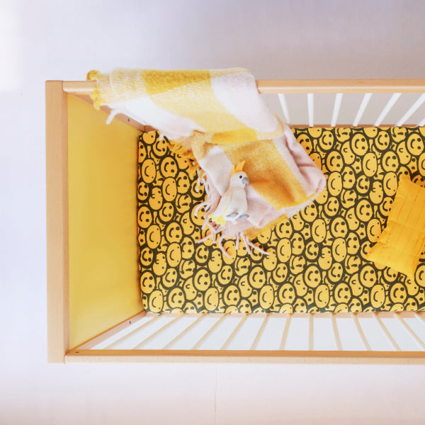 A cot cot from overhead